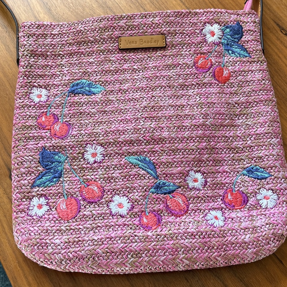 Vera Bradley Pink Crossbody Purse - Picture 9 of 9